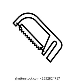 Hacksaw icon lime style transparent