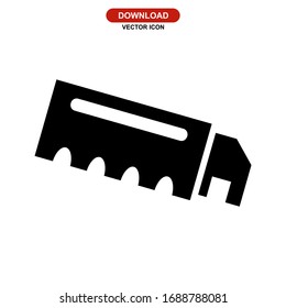 hacksaw icon or logo isolated sign symbol vector illustration - high quality black style vector icons
