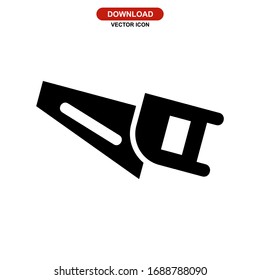 hacksaw icon or logo isolated sign symbol vector illustration - high quality black style vector icons
