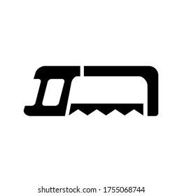 Hacksaw  icon or logo isolated sign symbol vector illustration - high quality black style vector icons
