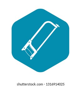 Hacksaw icon in simple style isolated on white background vector illustration