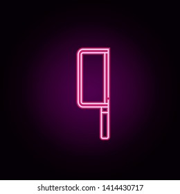 hacksaw icon. Universal set of web for website design and development, app development