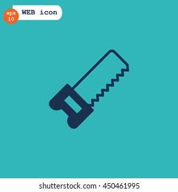  hacksaw icon Vector.