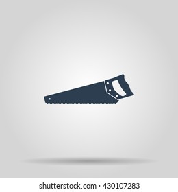 hacksaw icon. Vector concept illustration for design.