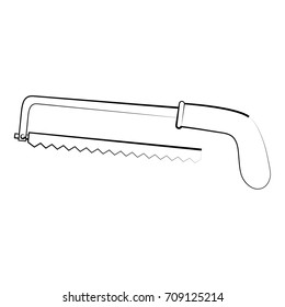 hacksaw isolated tool