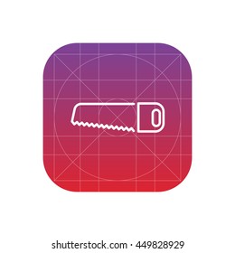 hacksaw line icon