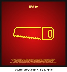 hacksaw line icon