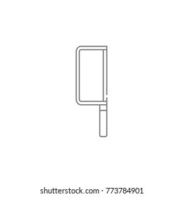 hacksaw line icon. Web element. Premium quality graphic design. Signs symbols collection, simple icon for websites, web design, mobile app, info graphics on white background