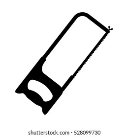 hacksaw tool icon image vector illustration design 