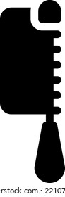 hacksaw Vector illustration on a transparent background. Premium quality symmbols. Glyphs vector icons for concept and graphic design. 

