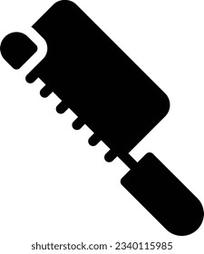 hacksaw Vector illustration on a transparent background.Premium quality symmbols.Glyphs vector icon for concept and graphic design. 
