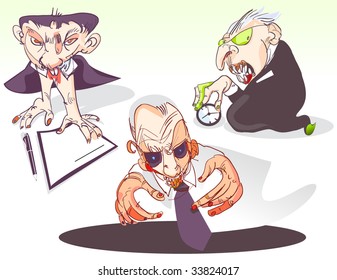 I had a bad dream with bosses...