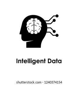 had, brain, scheme icon. Element of business icon with description. Glyph icon for website design and development, app development. Premium icon