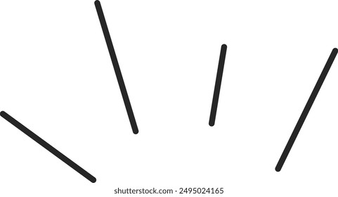 Haddrawn Attention and Awareness Icons Vector
