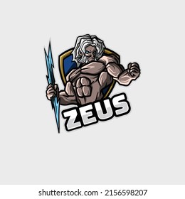 Hades E-Sport logo Design Template , lightning logo vector design fit for emblem, mascot, t-shirt, sport and esport, Business personal