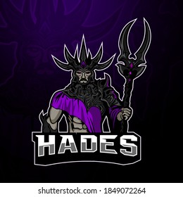 Hades esport mascot logo design