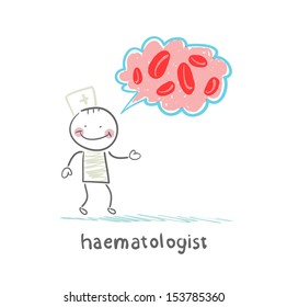 haematologist thinks of blood