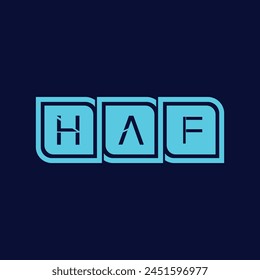 HAF Creative logo And Icon Design