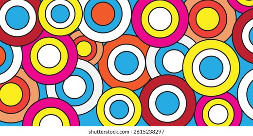 Hafttone pattern with geometric elements in multicolored tones. vector abstract gradient background 