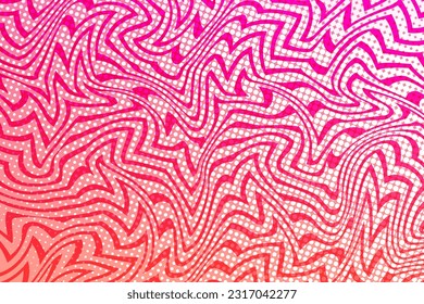 Hafttone pattern with geometric elements in pink tones. vector abstract gradient background
