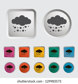 Hagel single icon.
