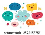 Haha Laughing Speech Bubble Sound Effect - Different Expressions