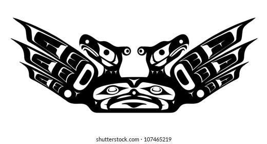 Haida Thunderbird svg