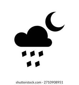 Hagelsymbol Illustration Vektor Design Vorlage