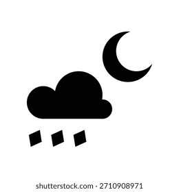 Hagelsymbol Illustration Vektor Design Vorlage