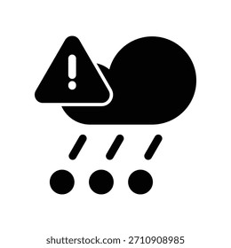 Hail icon illustration vector design template