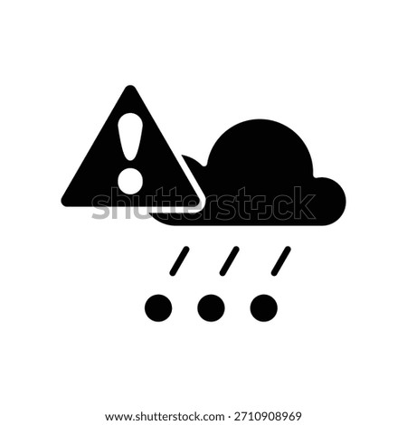 Hail icon illustration vector design template