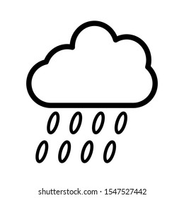 Hail icon vector design template