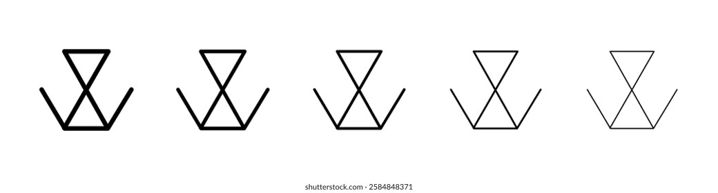 Hail icon Vector logo sign