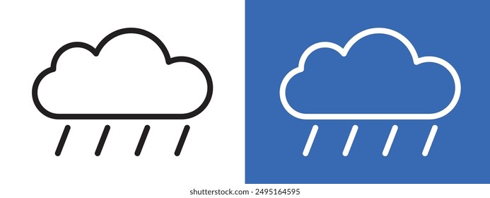 Hail logo sign set vector outline