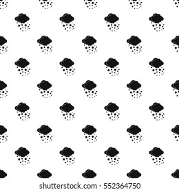Hail pattern. Simple illustration of hail vector pattern for web
