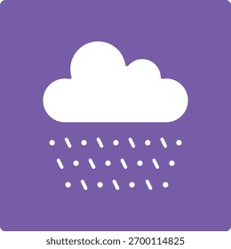 Hail vector icon. Can be used for printing, mobile and web applications.