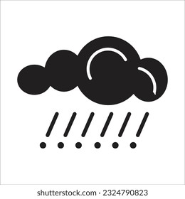 hail vector icon line new