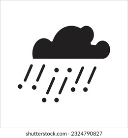 hail vector icon line new