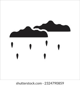 hail vector icon line new