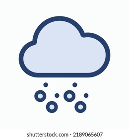 Hail vector - Weather Icon - vector