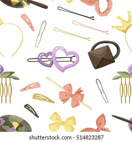 Hair Accessories Object Set pattern