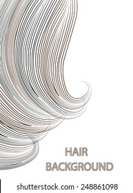 hair background