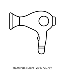 hair blower Vector icon which can easily modify or edit

