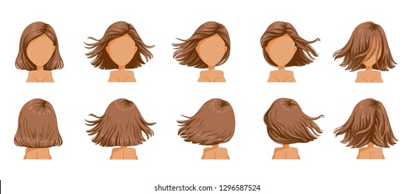 Imagenes Fotos De Stock Y Vectores Sobre Short Haircut Back