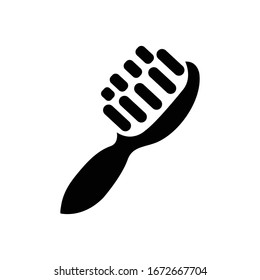 Hair brush icon, comb icon, Vector illusteation.