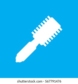 hair brush icon. illustration isolated vector sign symbol