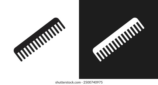 Hair brush icon line art vector