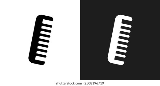 Icono de cepillo de pelo logo conjunto Vector