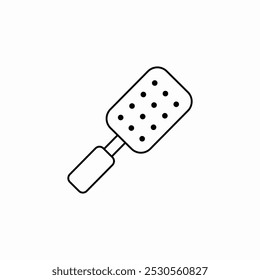 hair brush icon sign vector