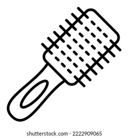 Hair Brush icon vector image. Can also be used for web apps, mobile apps and print media.